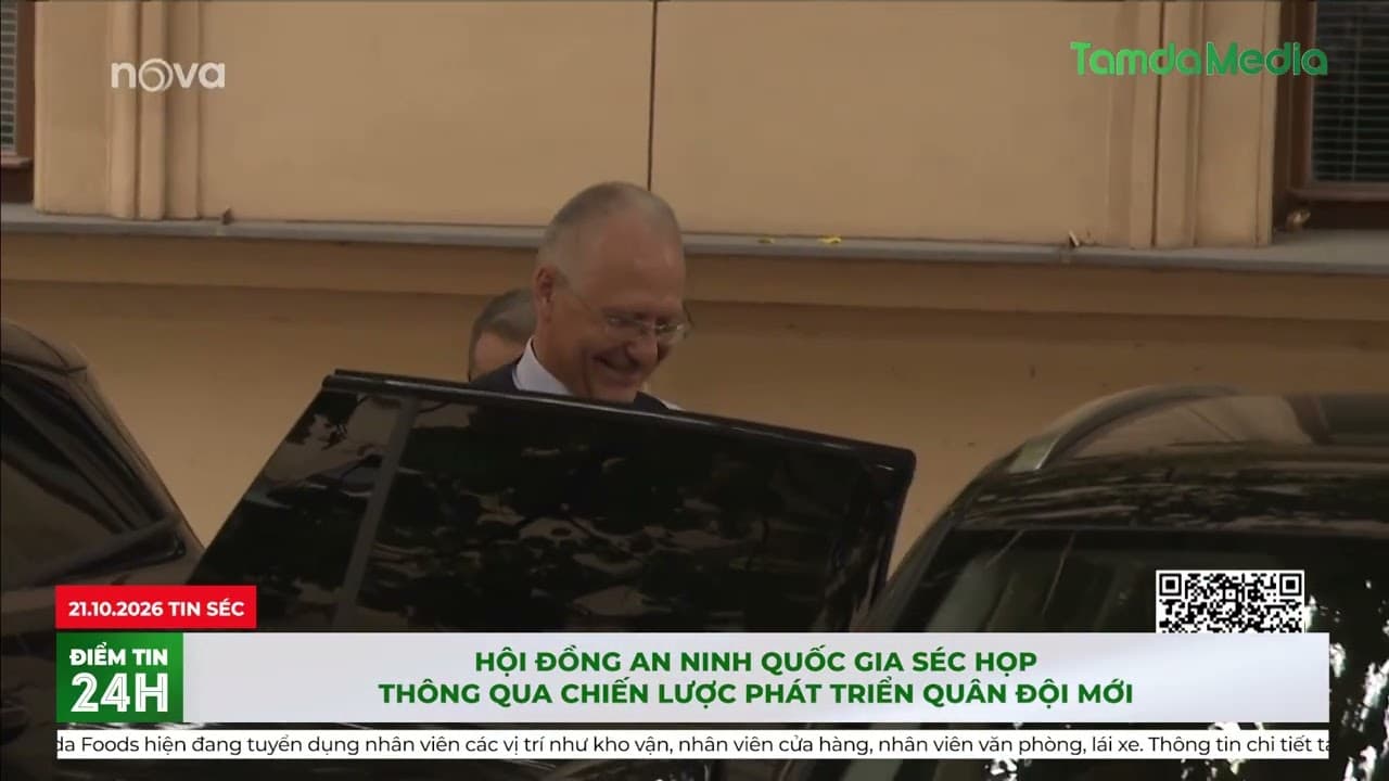 Hội đồng An ninh Quốc gia Séc họp thông qua chiến lược phát triển quân đội mới