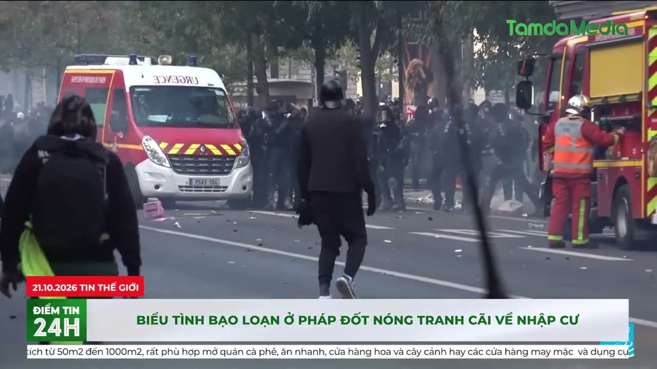 Biểu tình bạo loạn ở Pháp đốt nóng tranh cãi về nhập cư