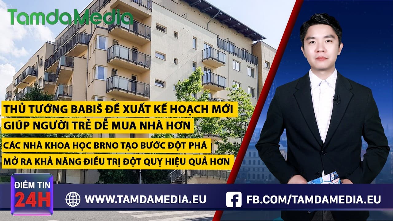 TamdaMedia | ĐIỂM TIN 24H - 23.10.2026 | Thủ tướng Babiš đề xuất kế hoạch giúp người trẻ dễ mua nhà