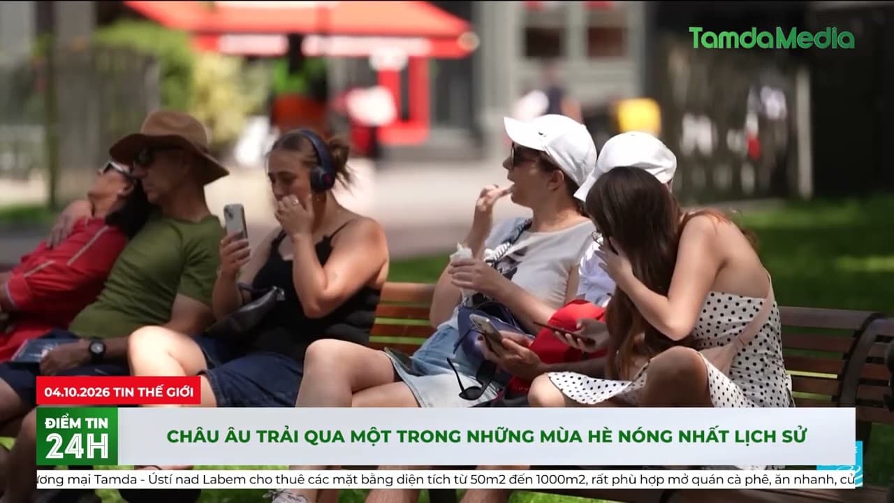 Châu Âu trải qua một trong những mùa hè nóng nhất lịch sử