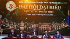 Phiên thứ Nhất - Đại hội III Liên hiệp Hội người Việt Nam tại châu Âu bàn và sửa Điều lệ, kiện toàn nhân sự