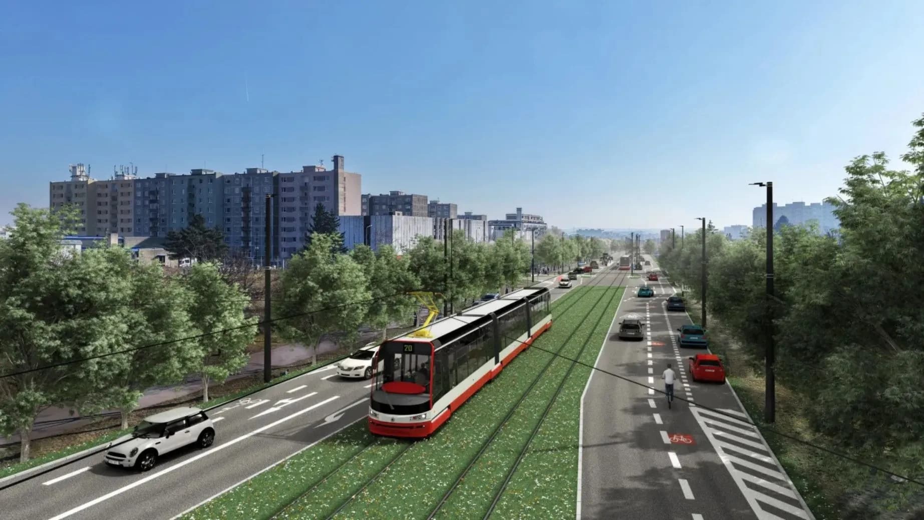Praha mở rộng mạng lưới tàu điện, đồng loạt triển khai 5 dự án