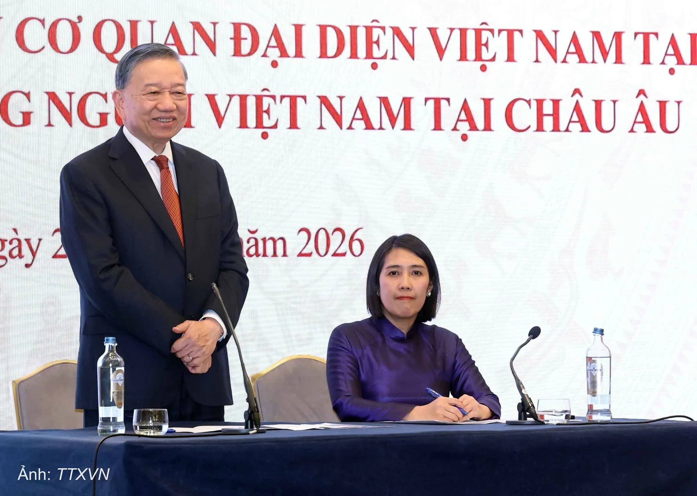 Tổng Bí thư, Chủ tịch nước: Cộng đồng người Việt tại châu Âu cần phát huy vai trò cầu nối hữu nghị