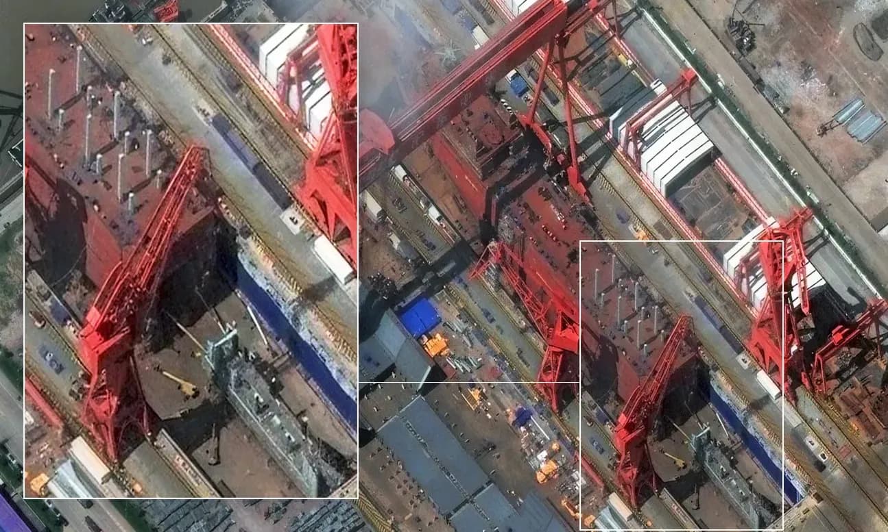 Trung Quốc có thể đang đóng tàu mẹ cho tàu ngầm không người lái