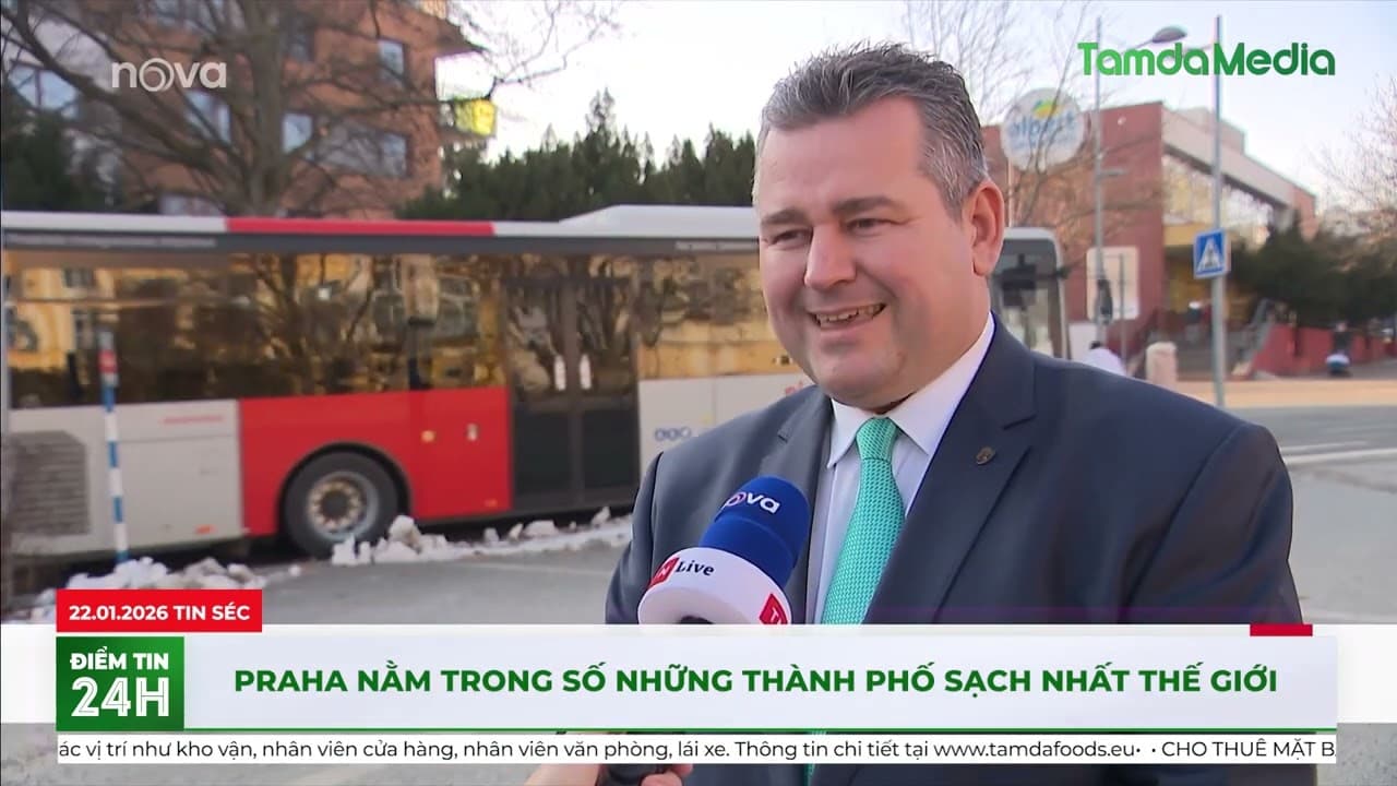 Praha nằm trong số những thành phố sạch nhất thế giới