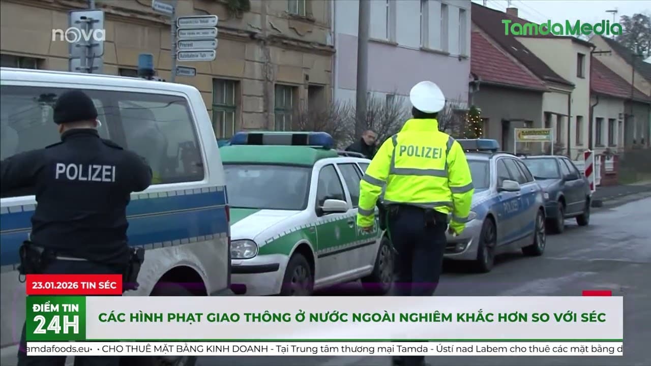 Các hình phạt giao thông ở nước ngoài nghiêm khắc hơn so với Séc