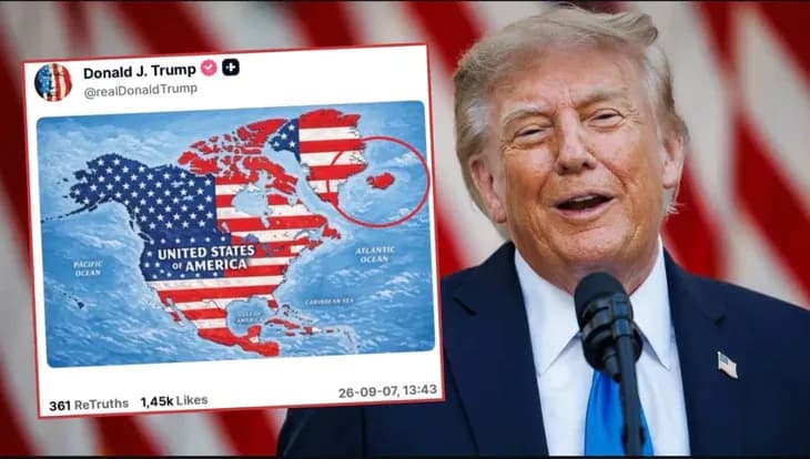Iceland triệu tập đại sứ Mỹ sau tấm bản đồ của ông Trump