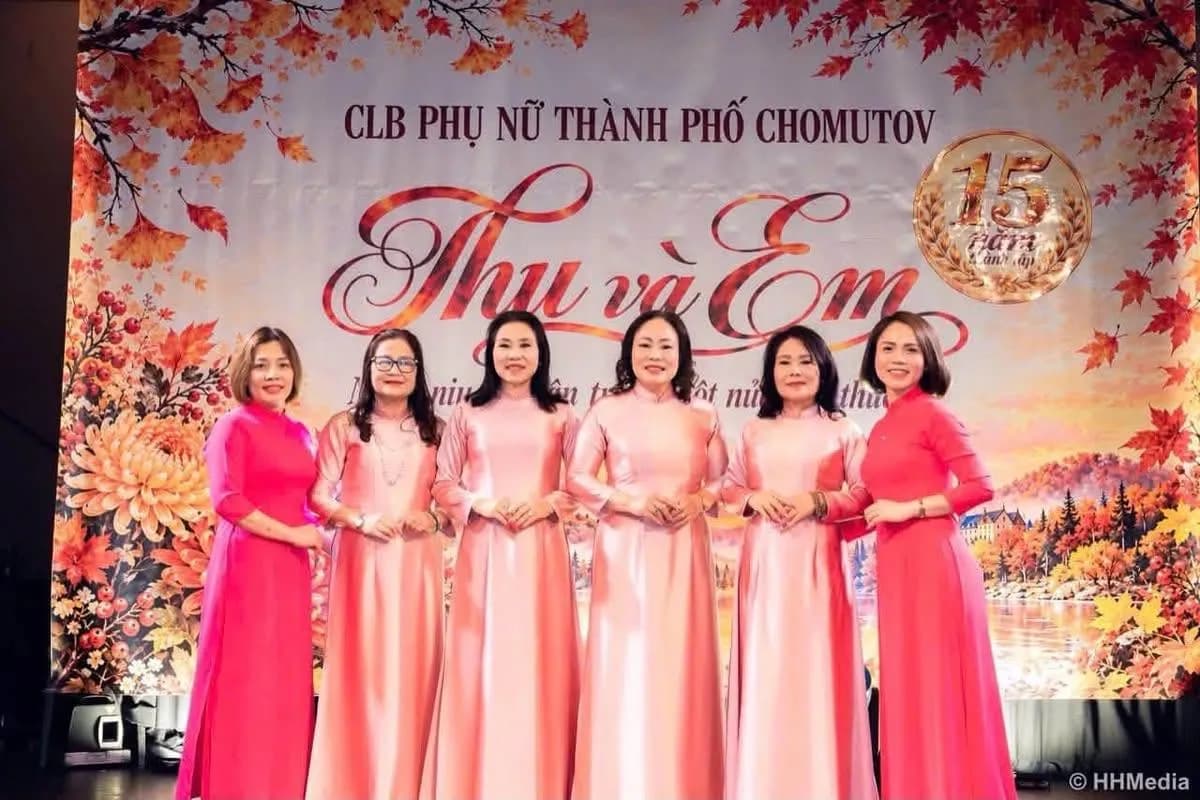 CLB Phụ nữ Việt Nam tại Chomutov kỷ niệm 15 năm thành lập