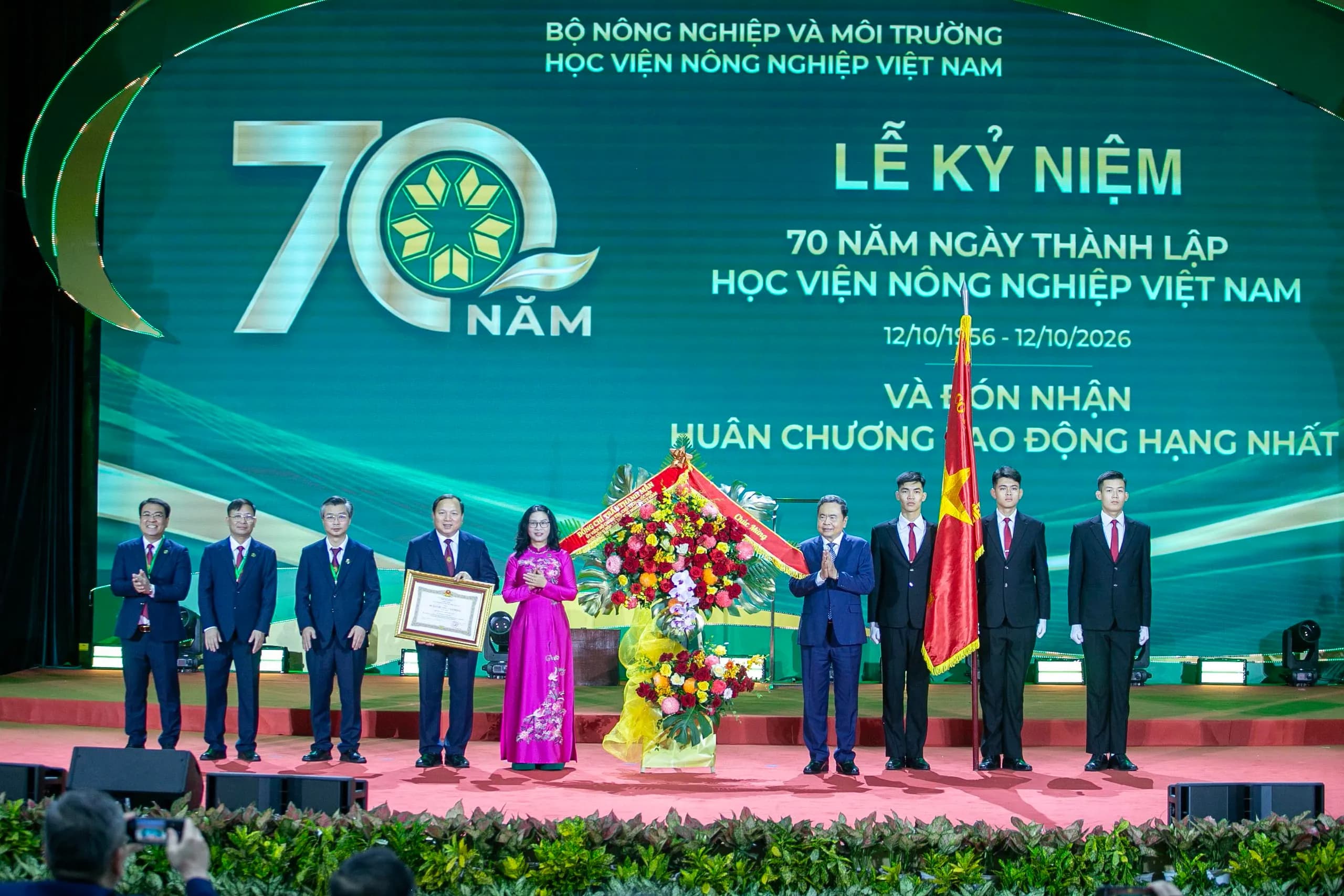 Chủ tịch Quốc hội: Học viện Nông nghiệp Việt Nam phải bồi dưỡng, đào tạo những 'công dân toàn cầu'