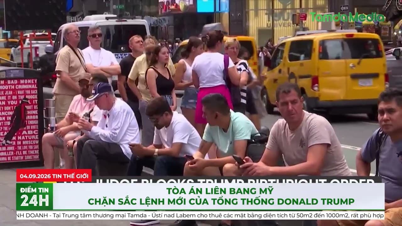 Tòa án Liên bang Mỹ chặn sắc lệnh mới của Tổng thống Donald Trump