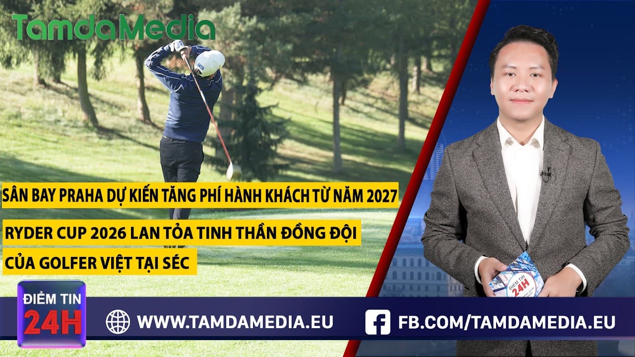 TamdaMedia | ĐIỂM TIN 24H - 06.10.2026 | Sân bay Praha dự kiến tăng phí hành khách từ năm 2027