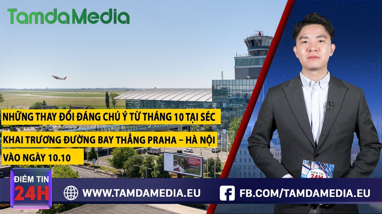 TamdaMedia | ĐIỂM TIN 24H - 01.10.2026 | Những thay đổi đáng chú ý từ tháng 10 tại Séc