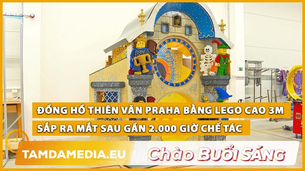 TamdaMedia | CHÀO BUỔI SÁNG - 01.10.2026 | Đồng hồ thiên văn Praha bằng LEGO cao 3m sắp ra mắt Copy