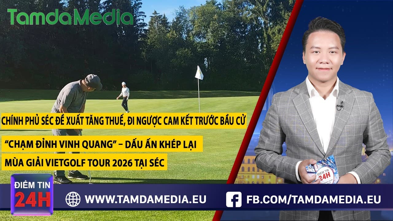 TamdaMedia | ĐIỂM TIN 24H - 29.09.2026 | Chính phủ Séc đề xuất tăng thuế, ngược cam kết trước bầu cử